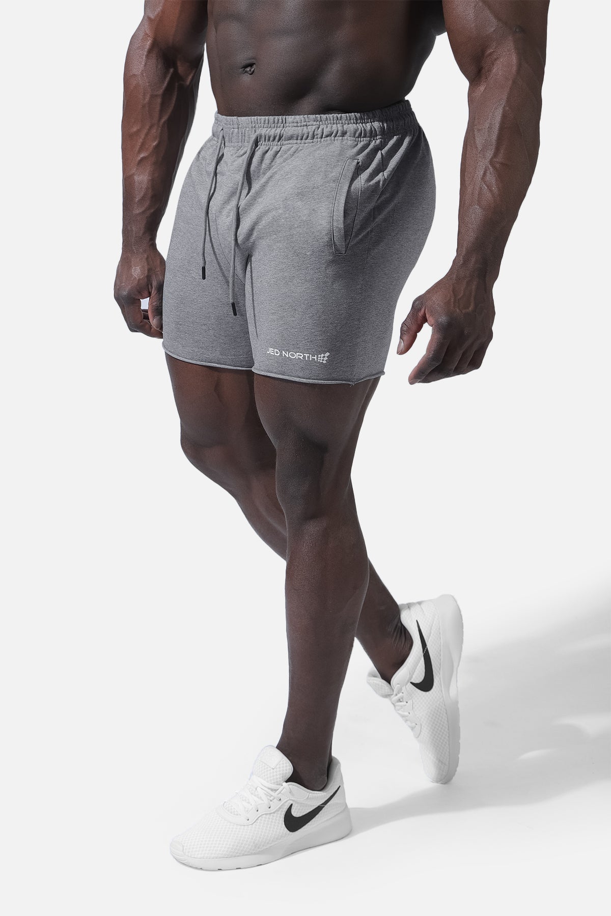 Legend 4" Athletic Workout Shorts - Gray
