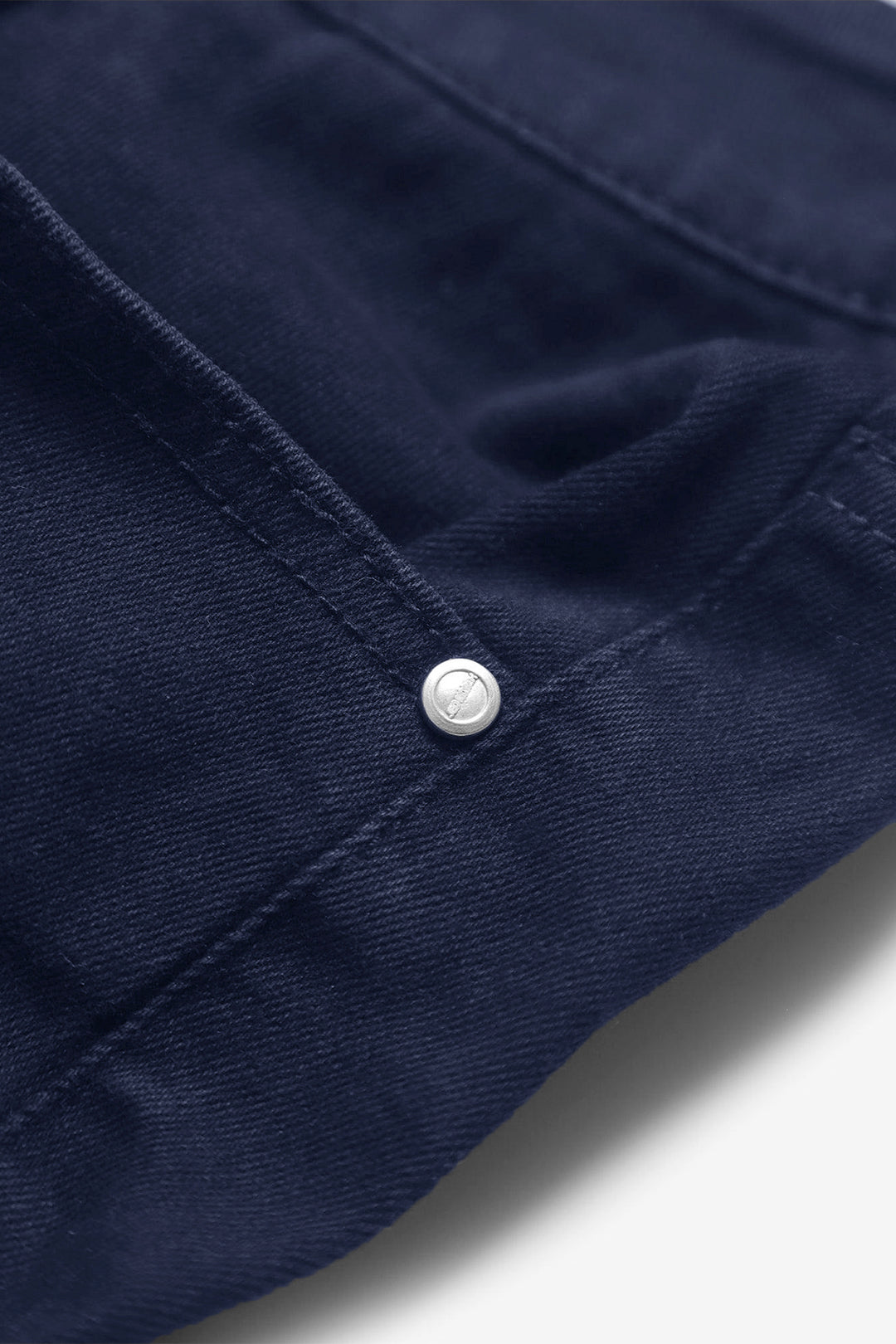 Men's Fitted Stretchy Pants - Navy