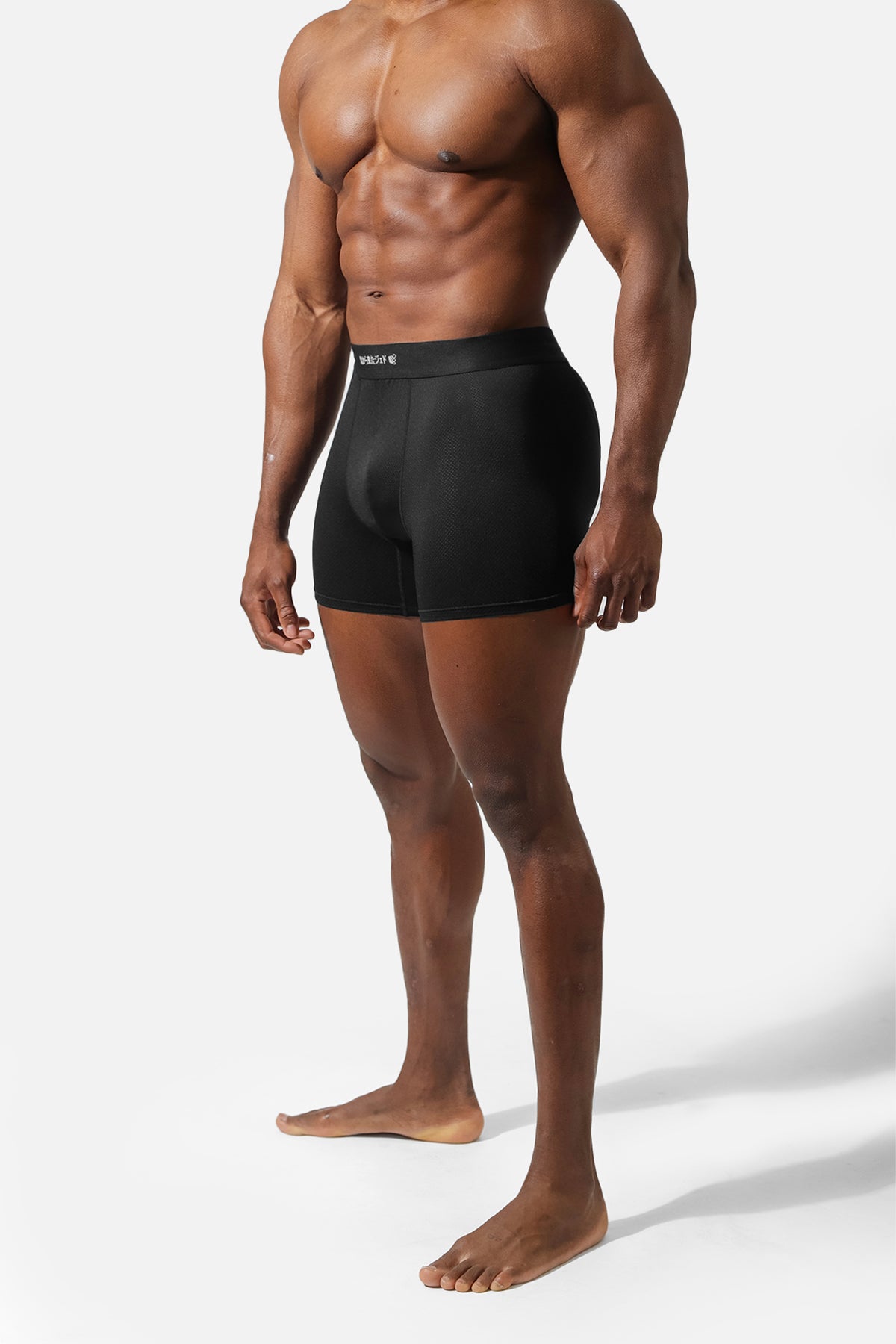 Men's Full Mesh Boxer Briefs 2 Pack - Black and Black Camo – Jed North