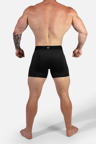 Men's Mesh Athletic Boxers 2-Pack - Black and Navy