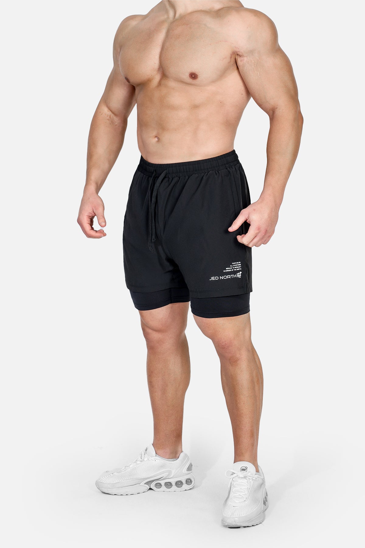 Men's 2-In-1 Active 5" Training Shorts 2.0 - Charcoal