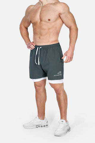 Men's 2-In-1 Active 5" Training Shorts 2.0 - Olive