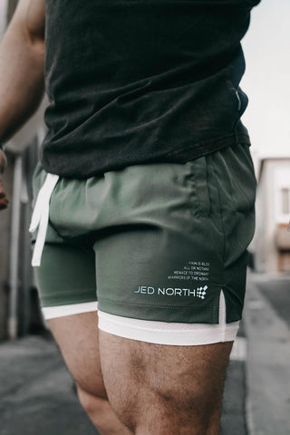 Men's 2-In-1 Active 5" Training Shorts 2.0 - Olive