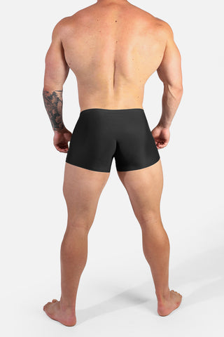 Men's Seamless Muscle-Fit Boxers 2-Pack - Black & Olive