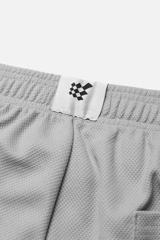 Men's Pro Mesh Shorts 8" - Light Gray