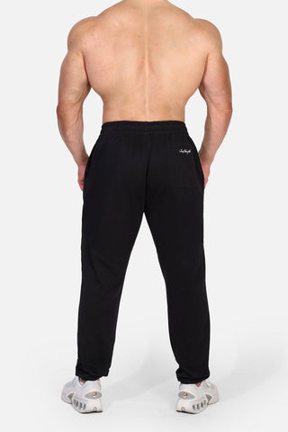 French Terry Athletic Training Joggers - Black