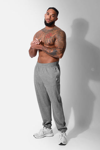 French Terry Athletic Training Joggers - Gray