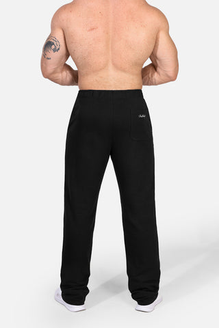 Lax Straight Cut Joggers - Black