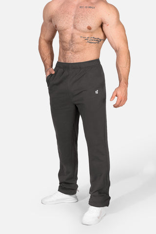 Lax Straight Cut Joggers - Gray