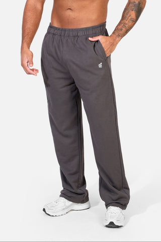 Lax Straight Cut Joggers - Gray