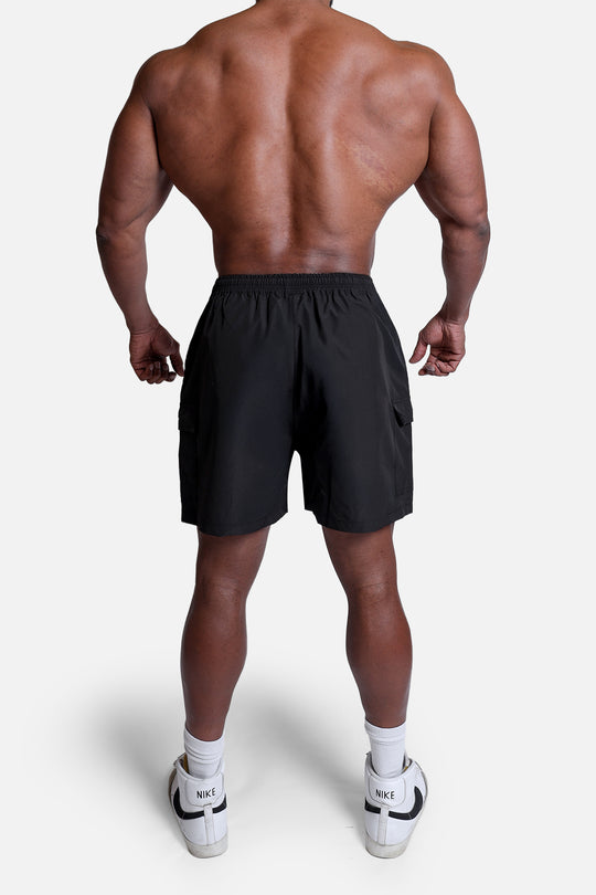 Trek 4.5" Cargo Shorts - Black
