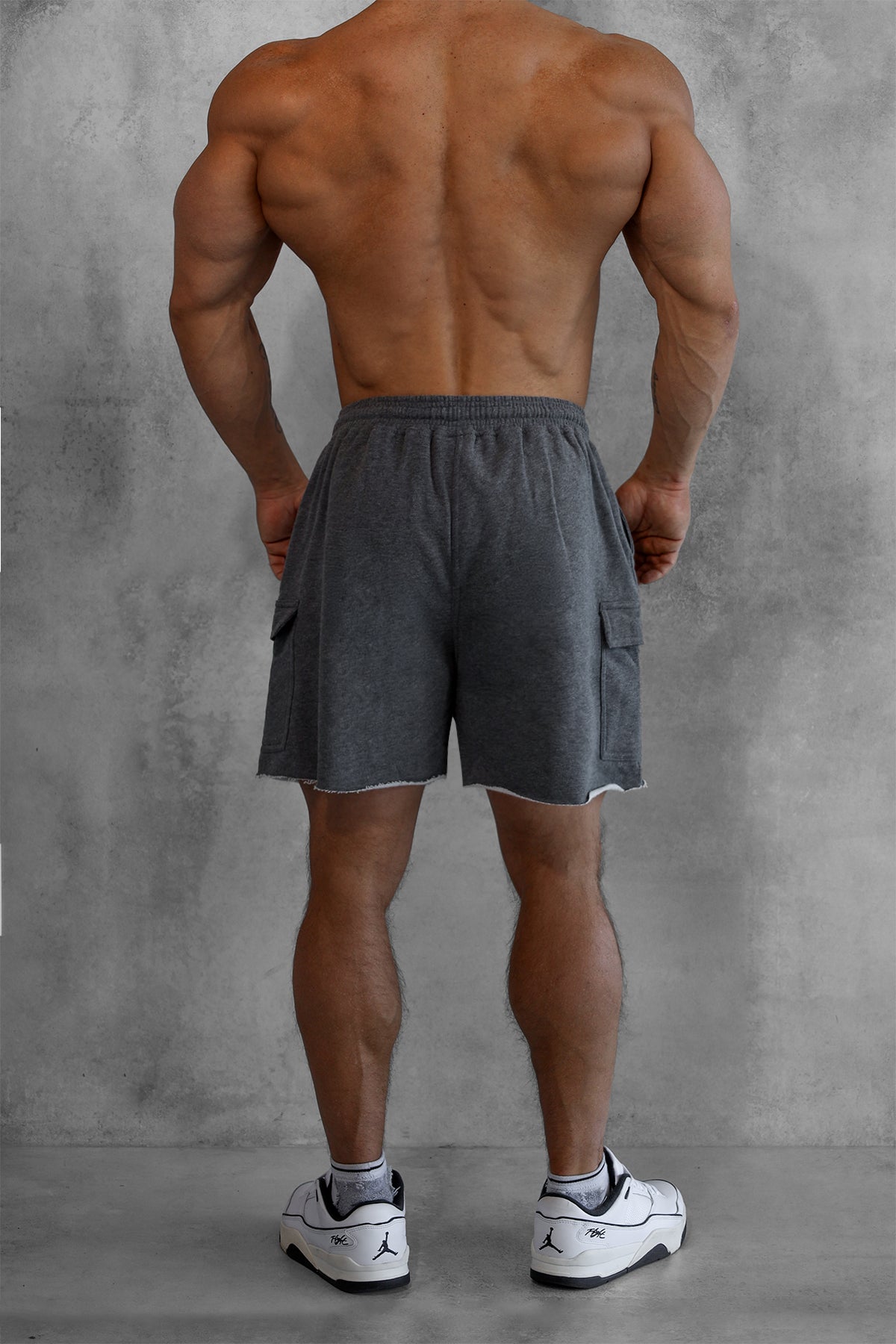 Men's Cargo Sweat Shorts - Dark Gray – Jed North