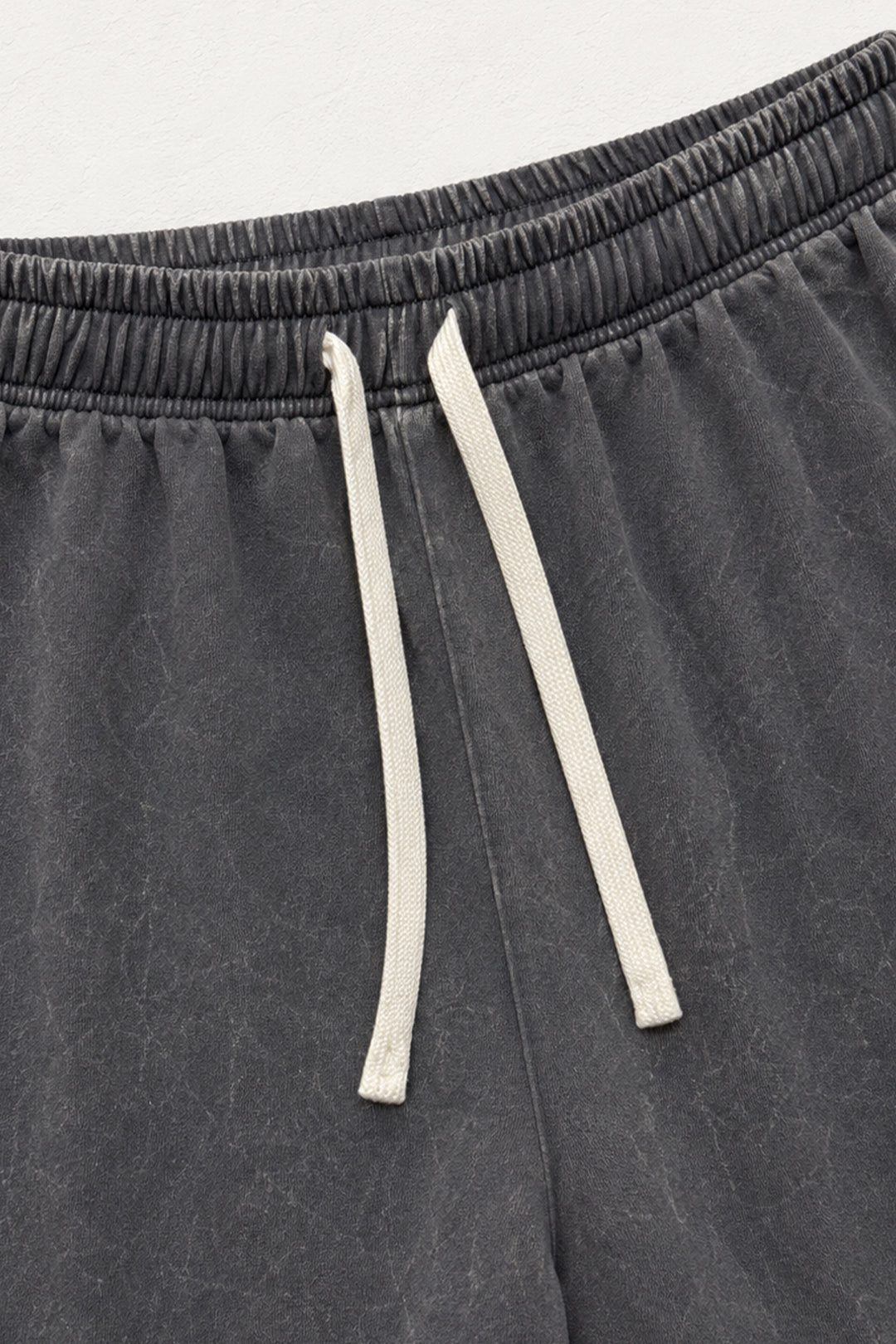 Loose Fit Comfort Joggers - Washed Black