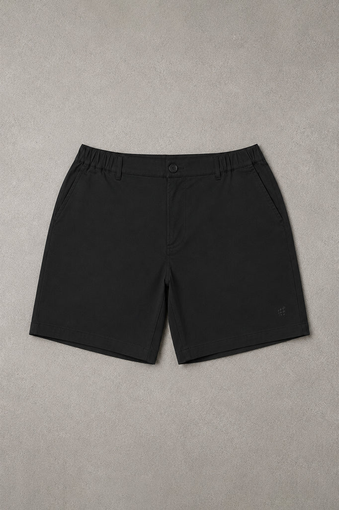 パンツ flexwitme BRODIE SHRTS BLACK yokosquad Flex Waist Chino Shorts - Black – Jed North