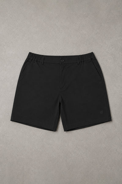 Flex Waist Chino Shorts - Black – Jed North