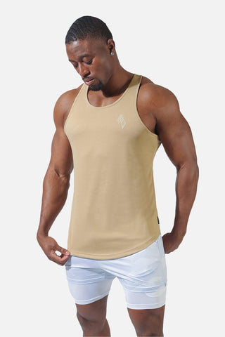 Dri-Fit Bodybuilding Workout Stringer - Khaki
