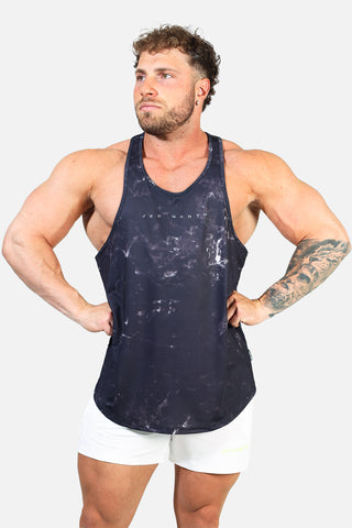 Graphic Muscle Stringer - Marble