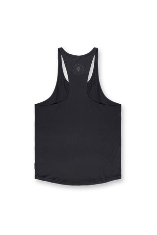 Classic Bodybuilding Racerback Stringer - Quote Black