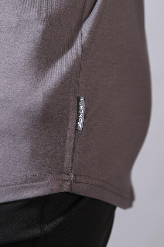 Classic Bodybuilding Racerback Stringer - Steel Gray - Jed North