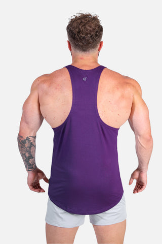 Classic Bodybuilding Racerback Stringer - Violet