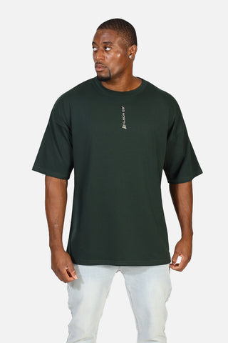 Energy Oversized T-Shirt - Forest Green