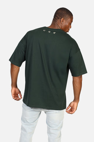 Energy Oversized T-Shirt - Forest Green