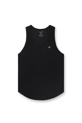 Vital Raw-Hem Tank Top 2.0 - Black