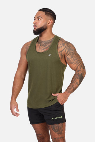 Vital Raw-Hem Tank Top 2.0 - Green