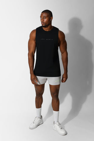 Apollo Men's Sleeveless Training Tee - Obsidian Black