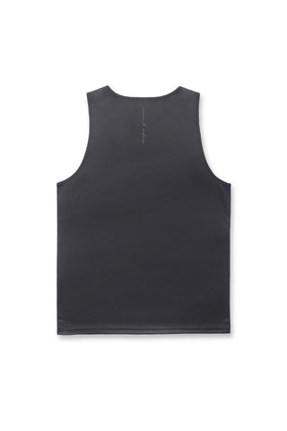 Alpha Microfiber Gym Tank Top - Obsidian Black