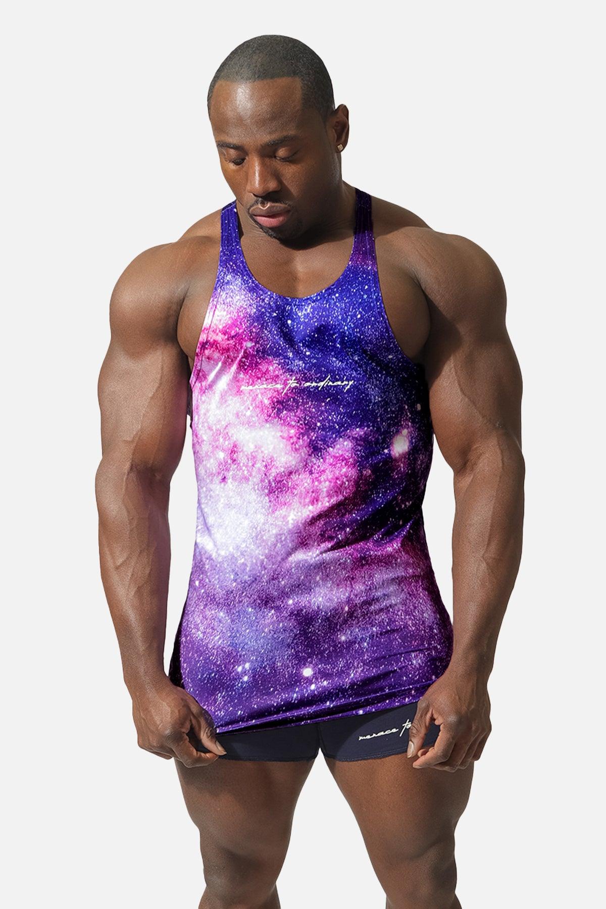 Old School Workout Stringer 2.0 - Galaxy - Jed North
