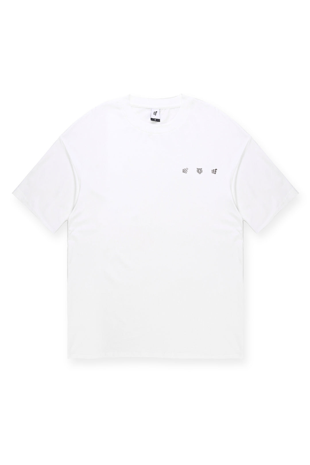 Vintage Oversized T-Shirt - Ring of Fire White