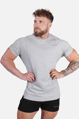 Titan 2.0 Muscle-Fit T-Shirt - Heather Gray