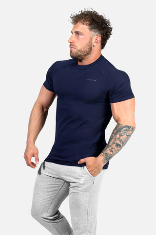 Titan 2.0 Muscle-Fit T-Shirt - Navy