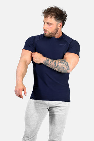 Titan 2.0 Muscle-Fit T-Shirt - Navy