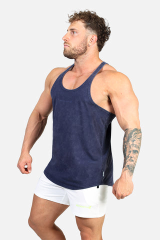 Classic Vintage Washed Racerback Stringer - Navy