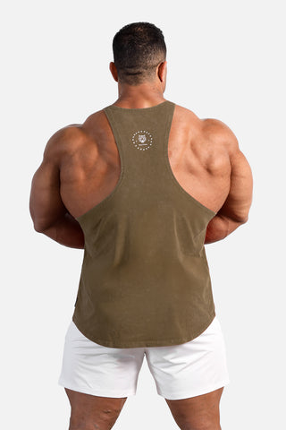 Classic Vintage Washed Racerback Stringer - Hunter Green