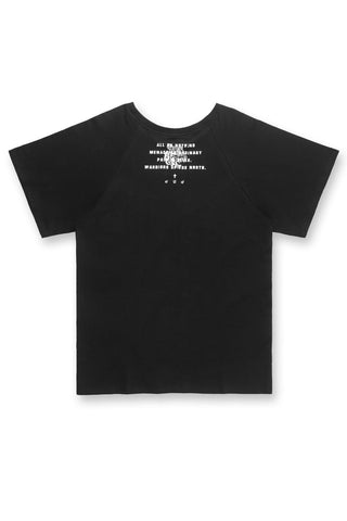Retro Bodybuilding Oversized T-Shirt - Black - Jed North