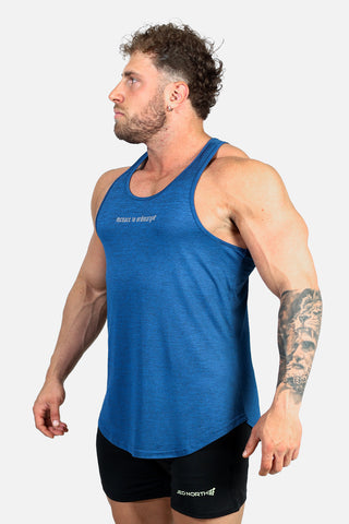 Performance Max Bodybuilding Stringer - Denim Blue