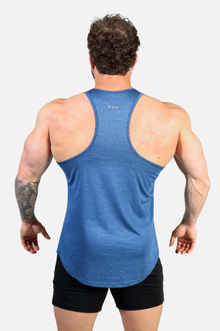 Performance Max Bodybuilding Stringer - Denim Blue