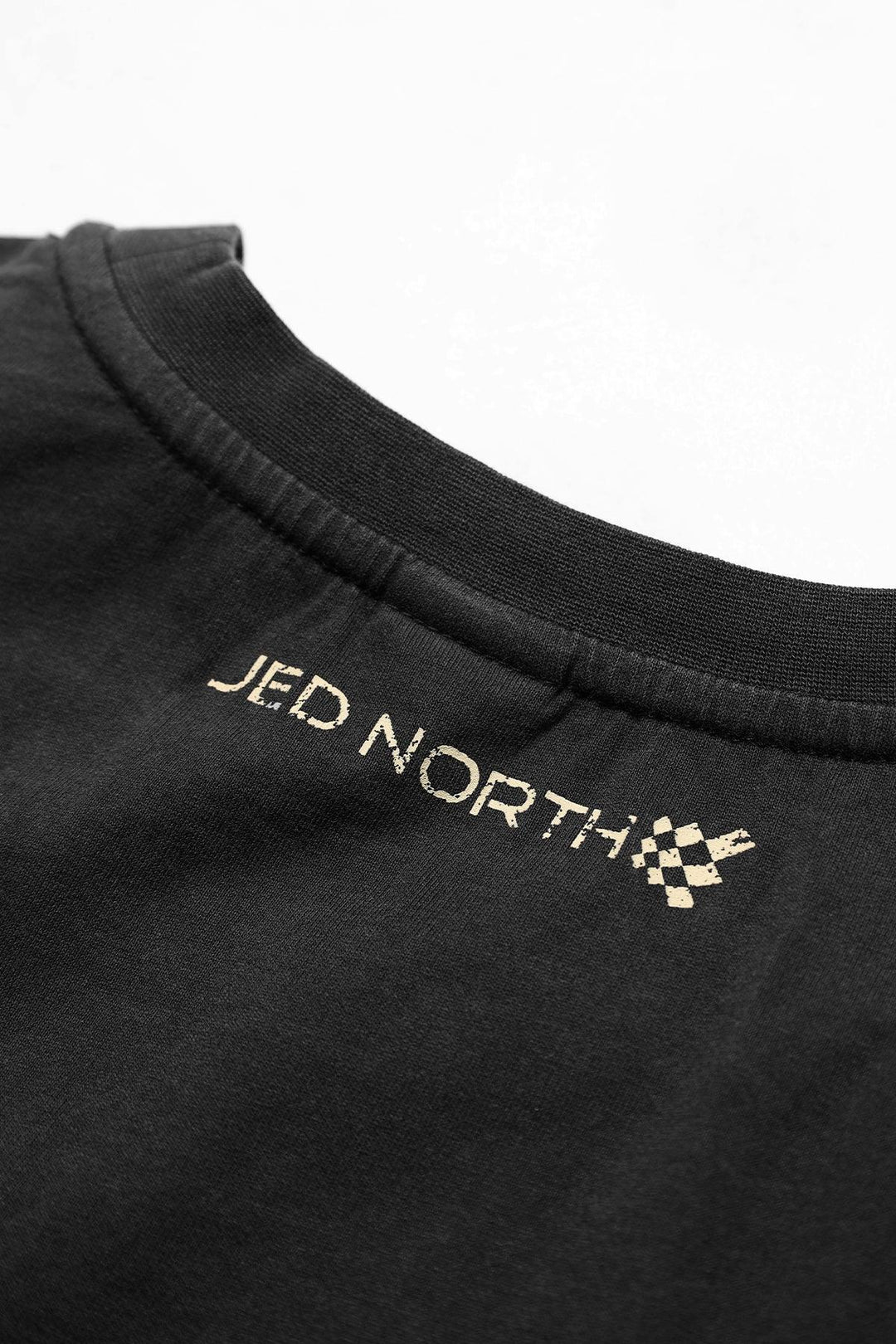 Retro Oversized Muscle Tee - Washed Black