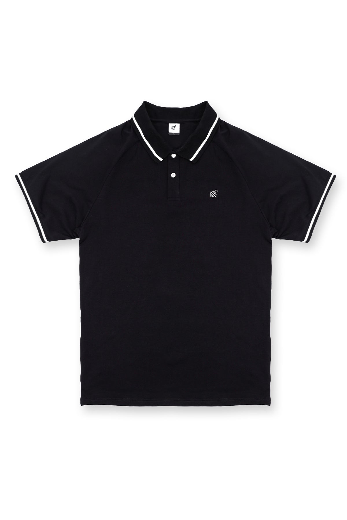 トップス ENDLESS MADE Tokyo polo shirt Banded Muscle-Fit Polo T-Shirt - Black – Jed North