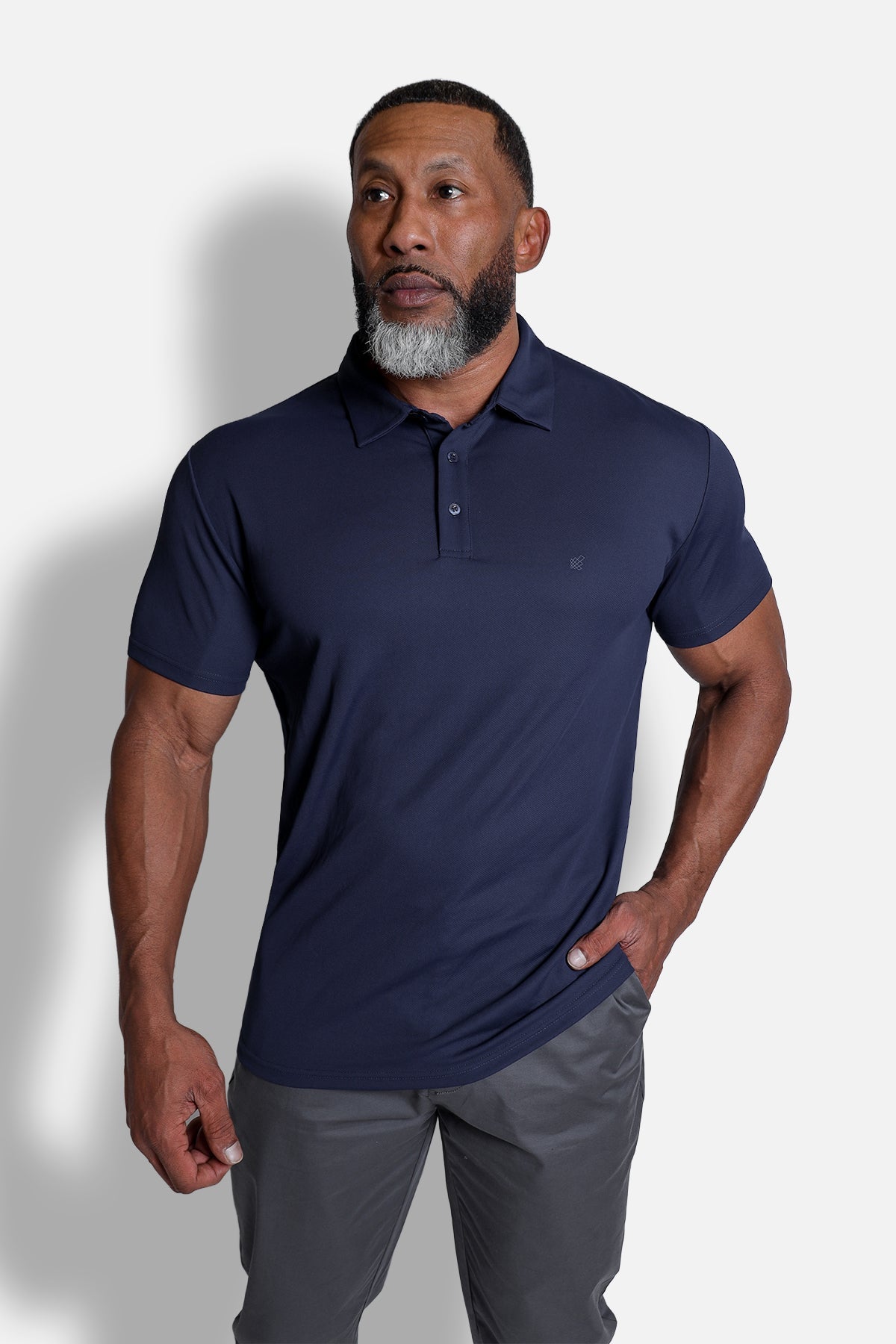 Fast-Dry Polo T-Shirt - Navy – Jed North