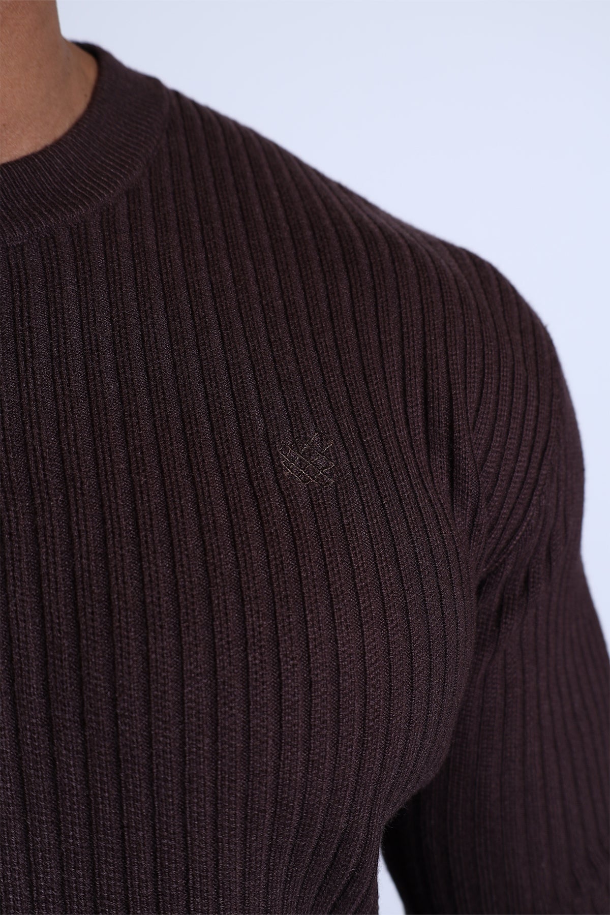 Classic Henley Sweater - Brown – Jed North
