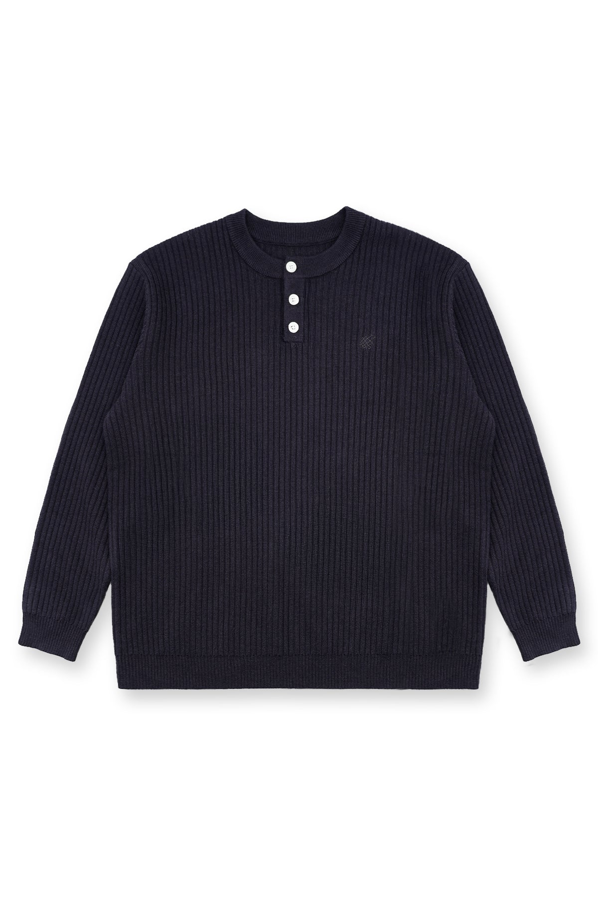 Classic Henley Sweater - Dark Gray – Jed North
