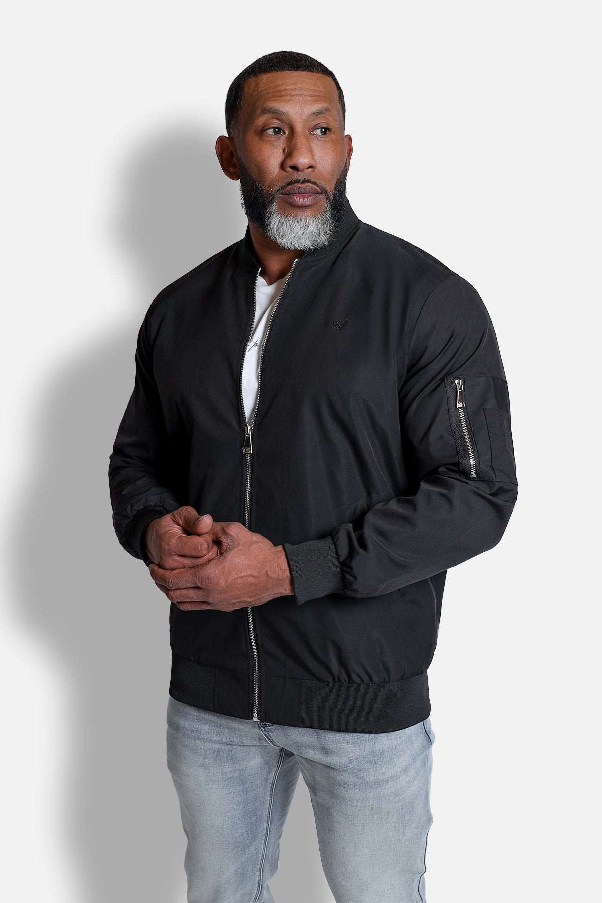 Men's Premium Bomber Jacket - Black – Jed North
