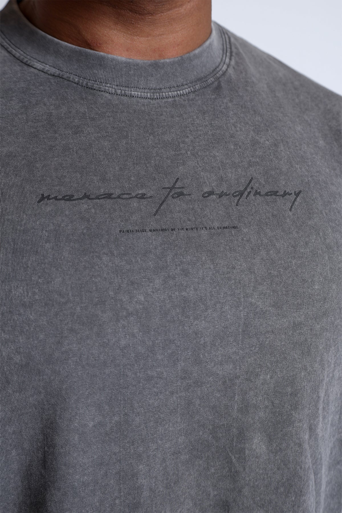 Vintage Wash Long Sleeve T-Shirt - Storm Gray – Jed North