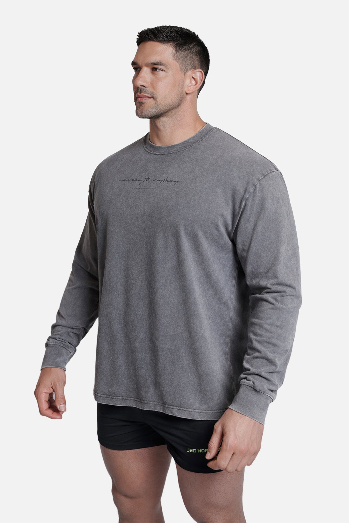 Vintage Wash Long Sleeve T-Shirt - Storm Gray – Jed North