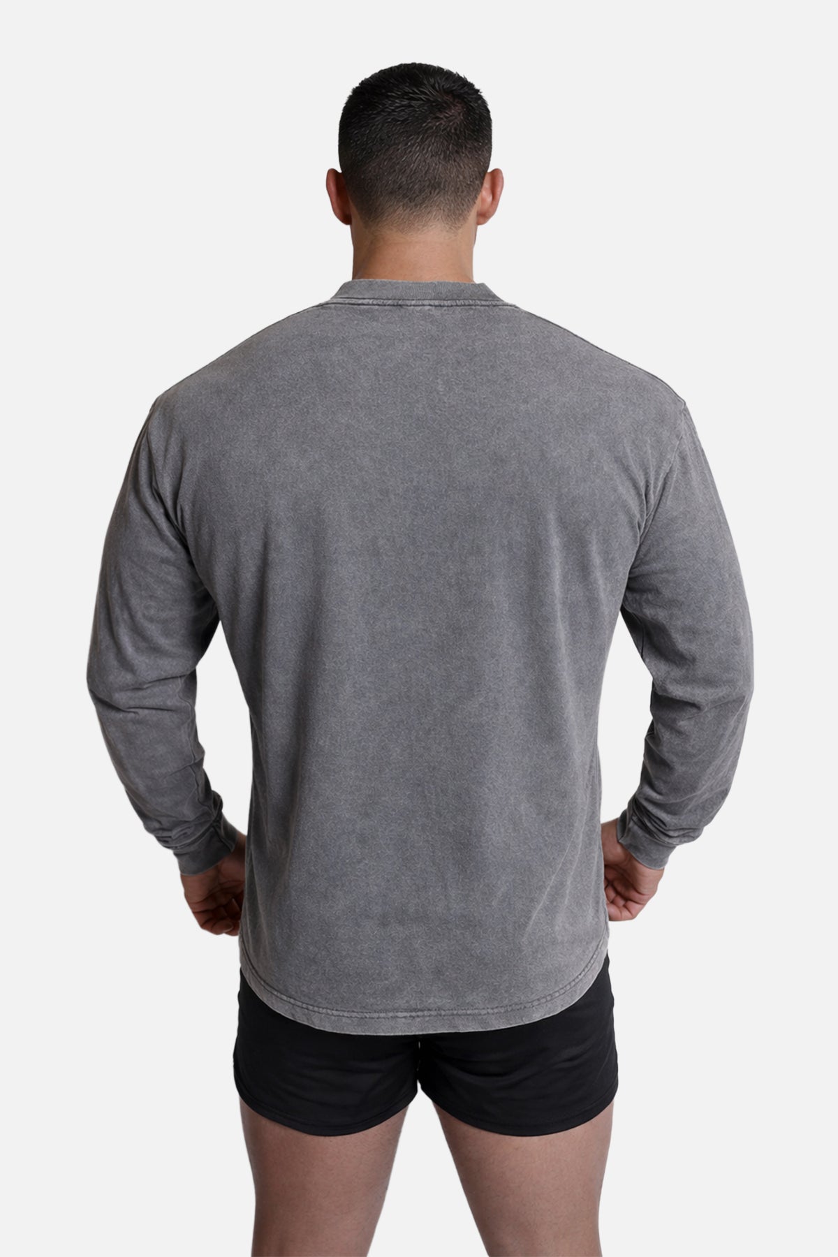 Vintage Wash Long Sleeve T-Shirt - Storm Gray – Jed North