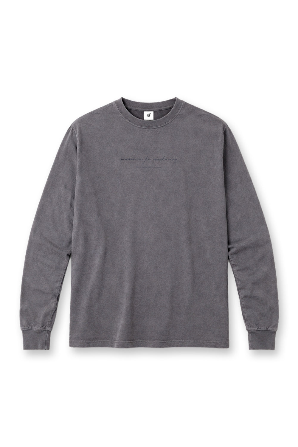 Vintage Wash Long Sleeve T-Shirt - Storm Gray